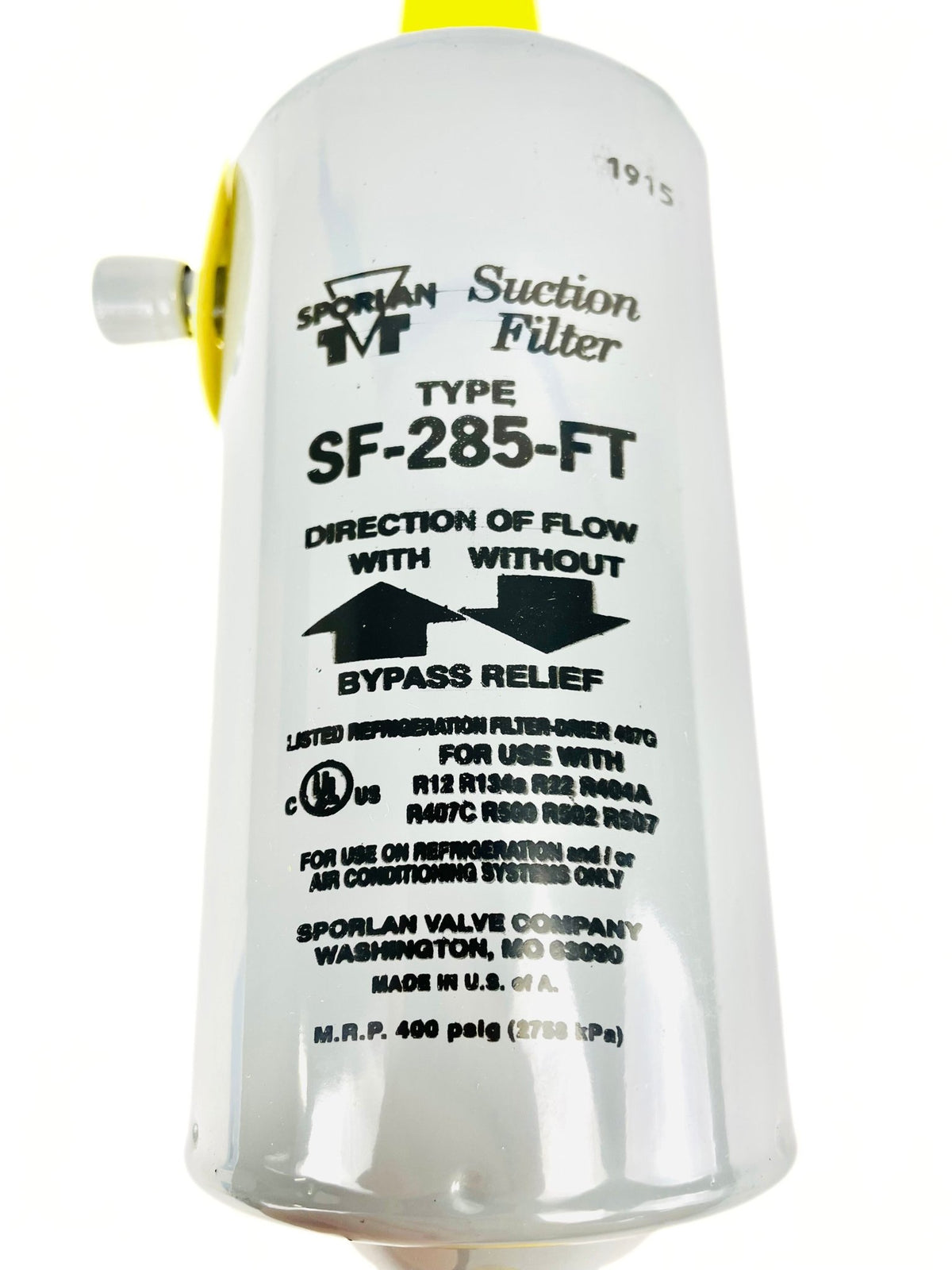 Sporlan 5/8" Suction Line Filter Drier SF-285-FT