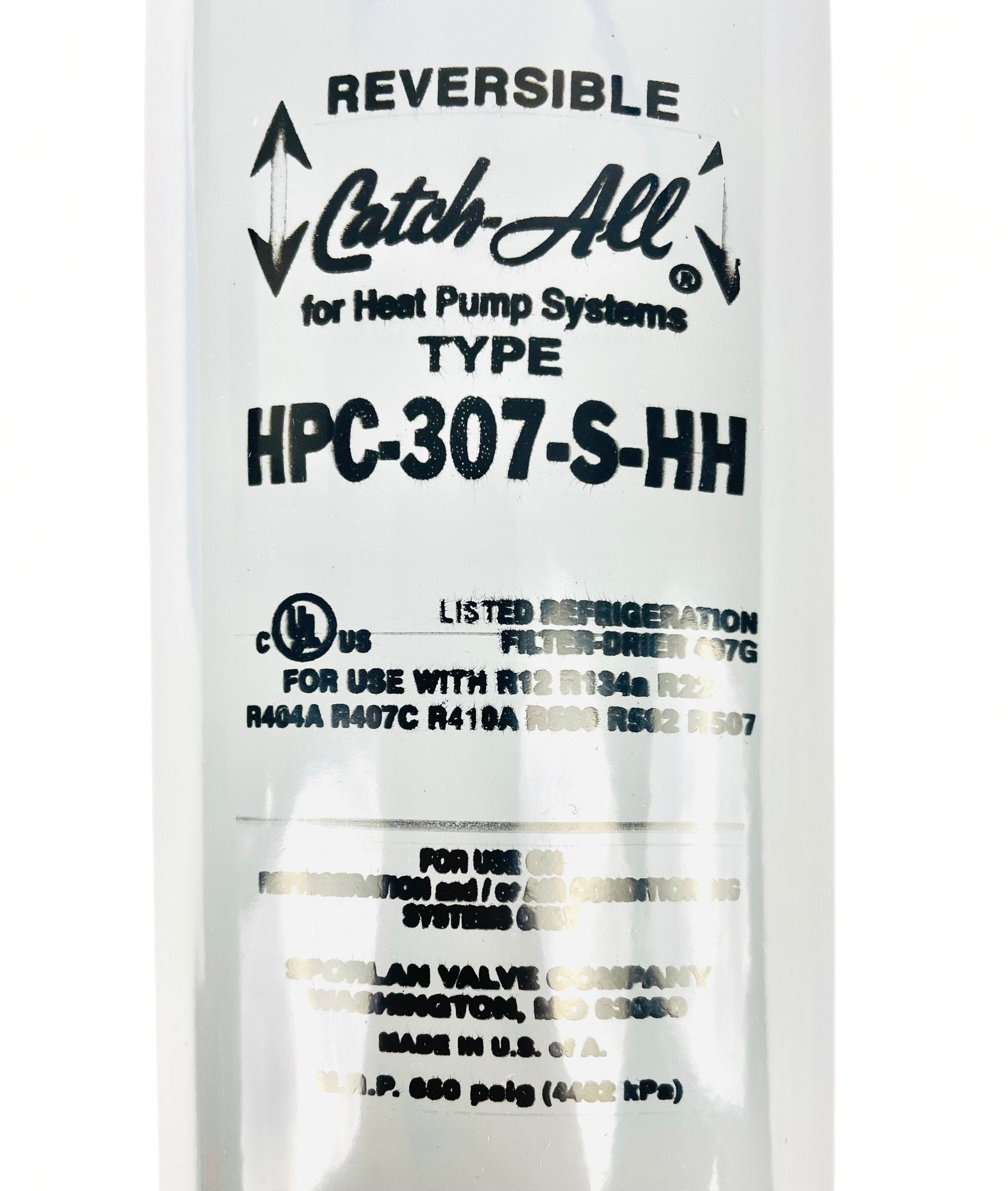 Sporlan HPC-307-S-HH Liquid Line Filter Drier, 7/8