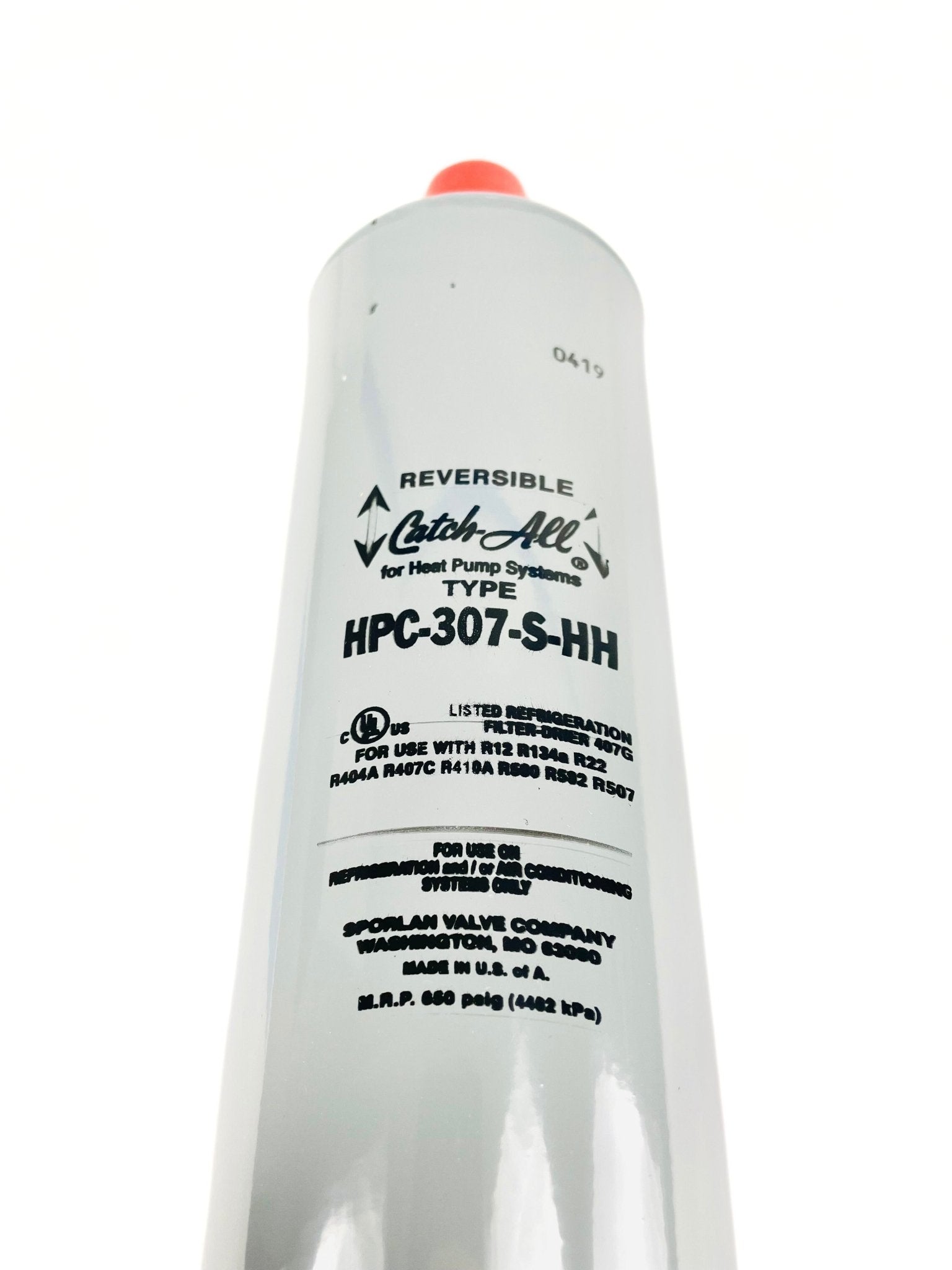 Sporlan HPC-307-S-HH Liquid Line Filter Drier, 7/8
