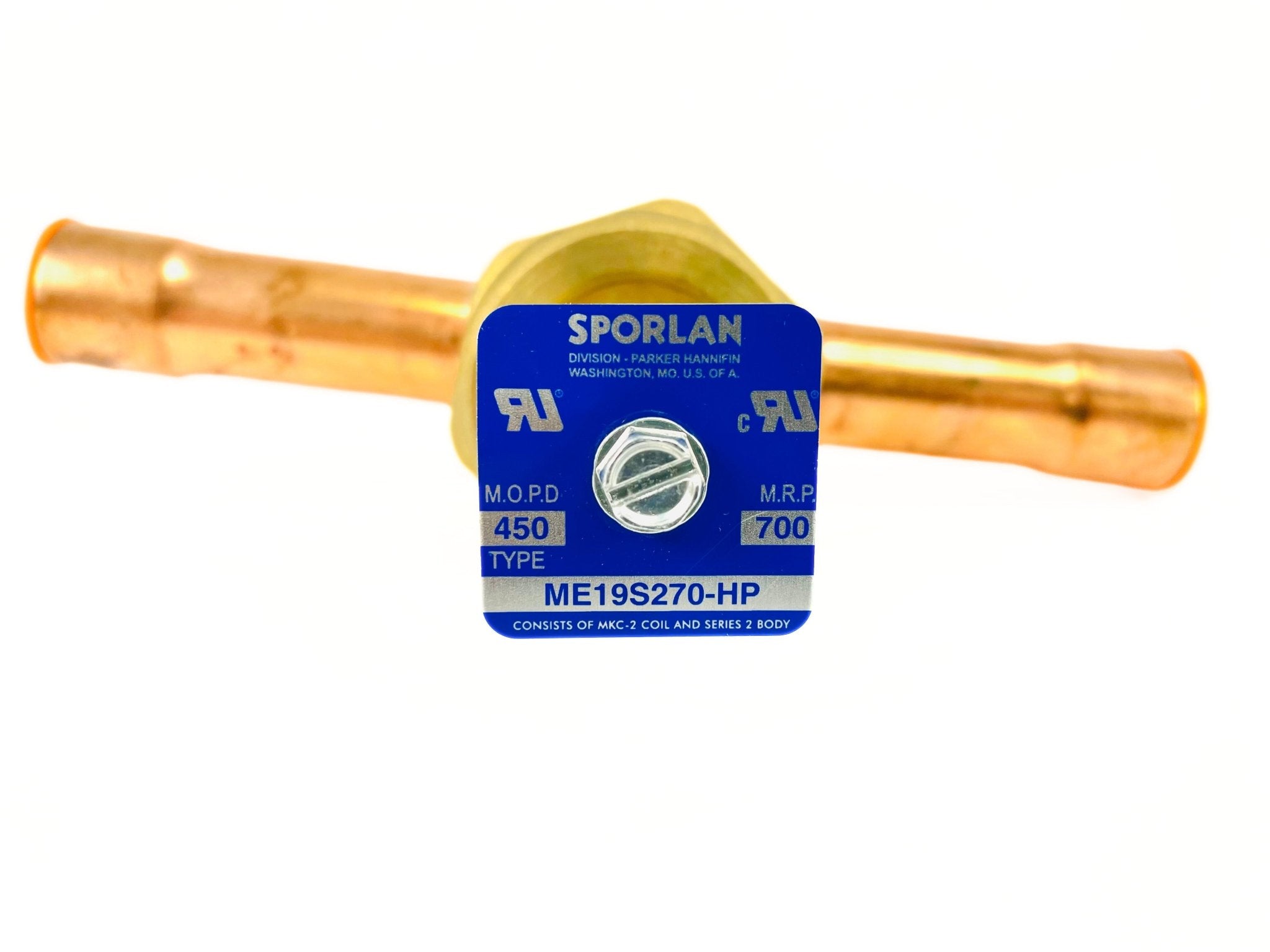 Sporlan ME19S270-HP R410A Solenoid Valve, 7/8