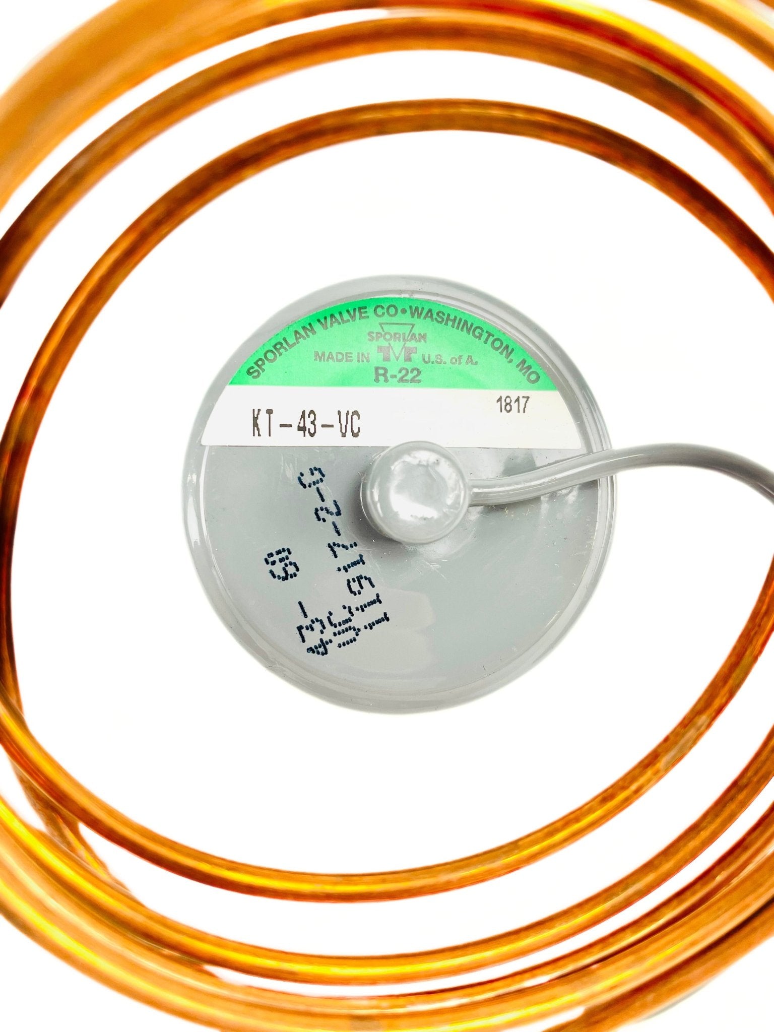 Sporlan KT-43-VC R22 Charge Element (180319) – Commercial Climate
