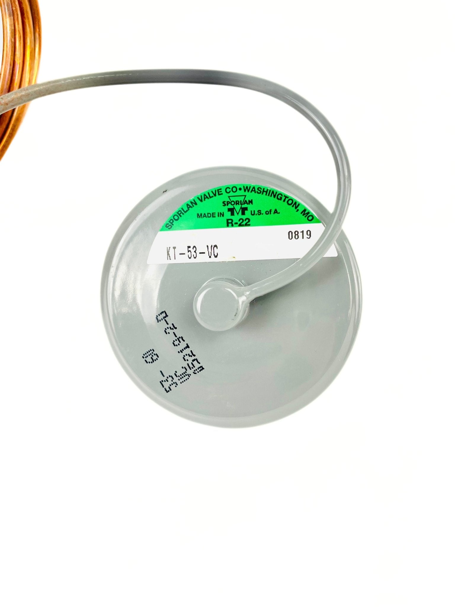 Sporlan KT-53-VC R22 Charge Element (180483) – Commercial Climate