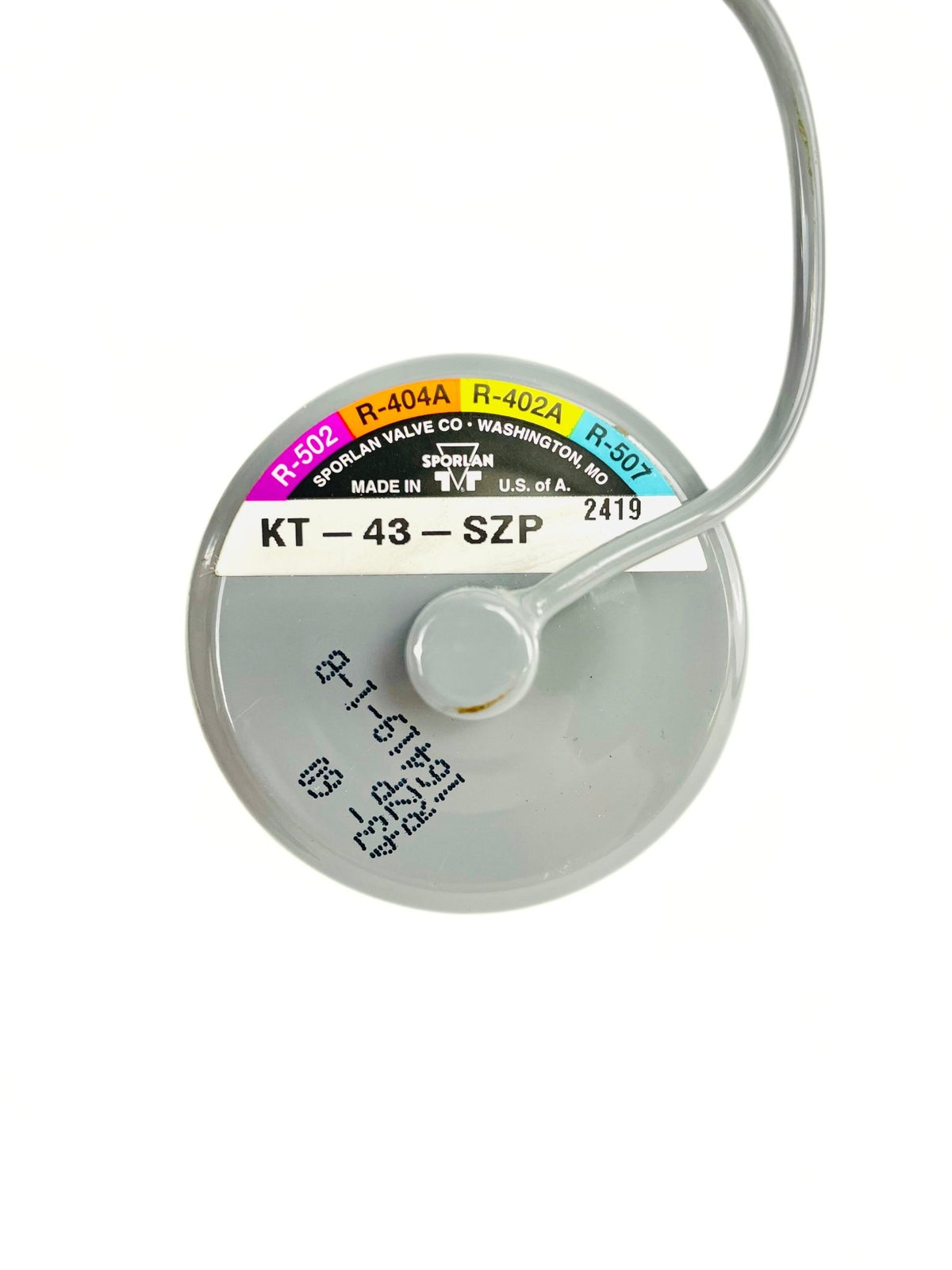 Sporlan R404A Charge Element 180060 KT-43-SZP