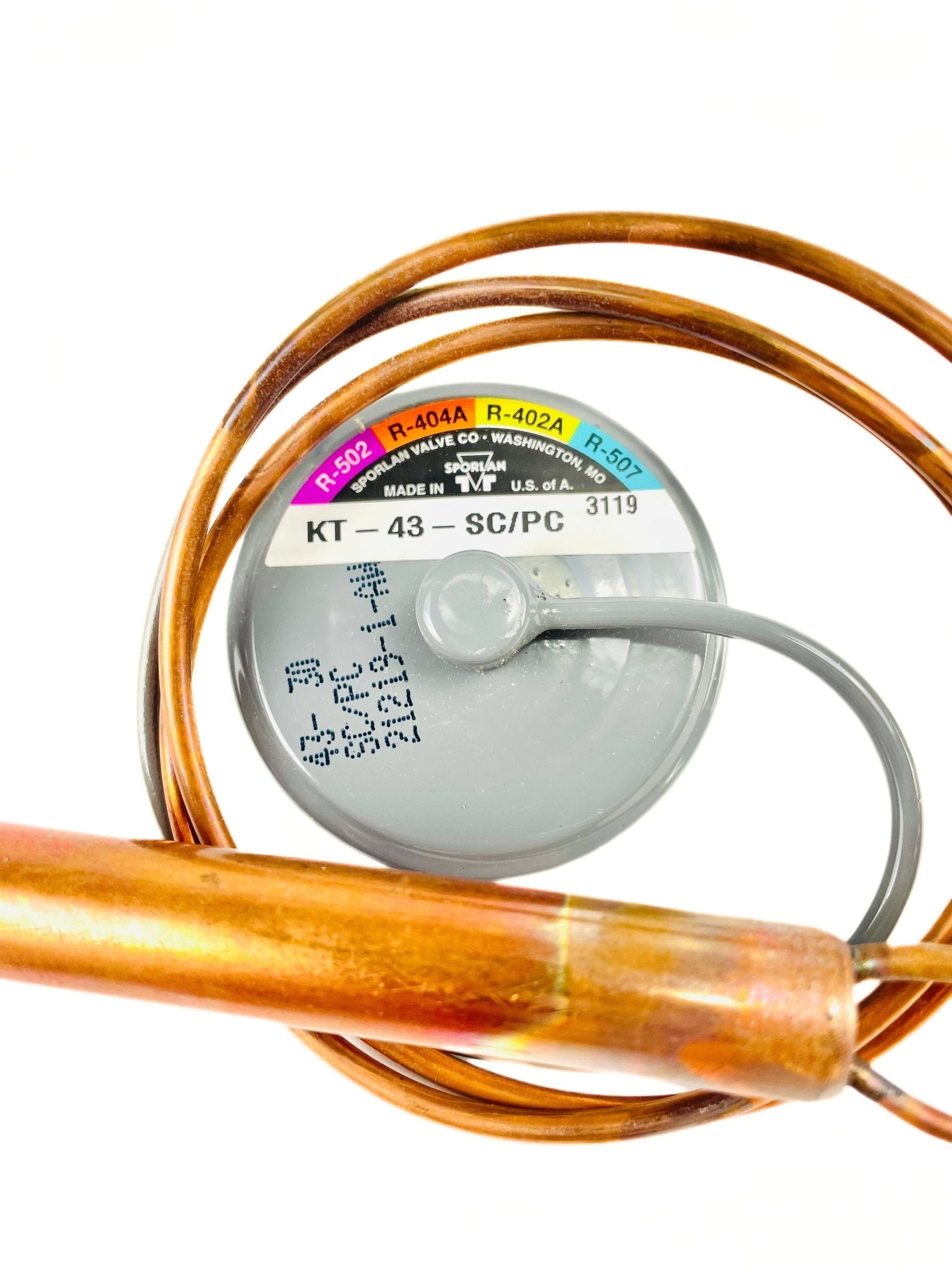 Sporlan R404A/R507 Charge Element 183388 KT-43-SC/PC – Commercial