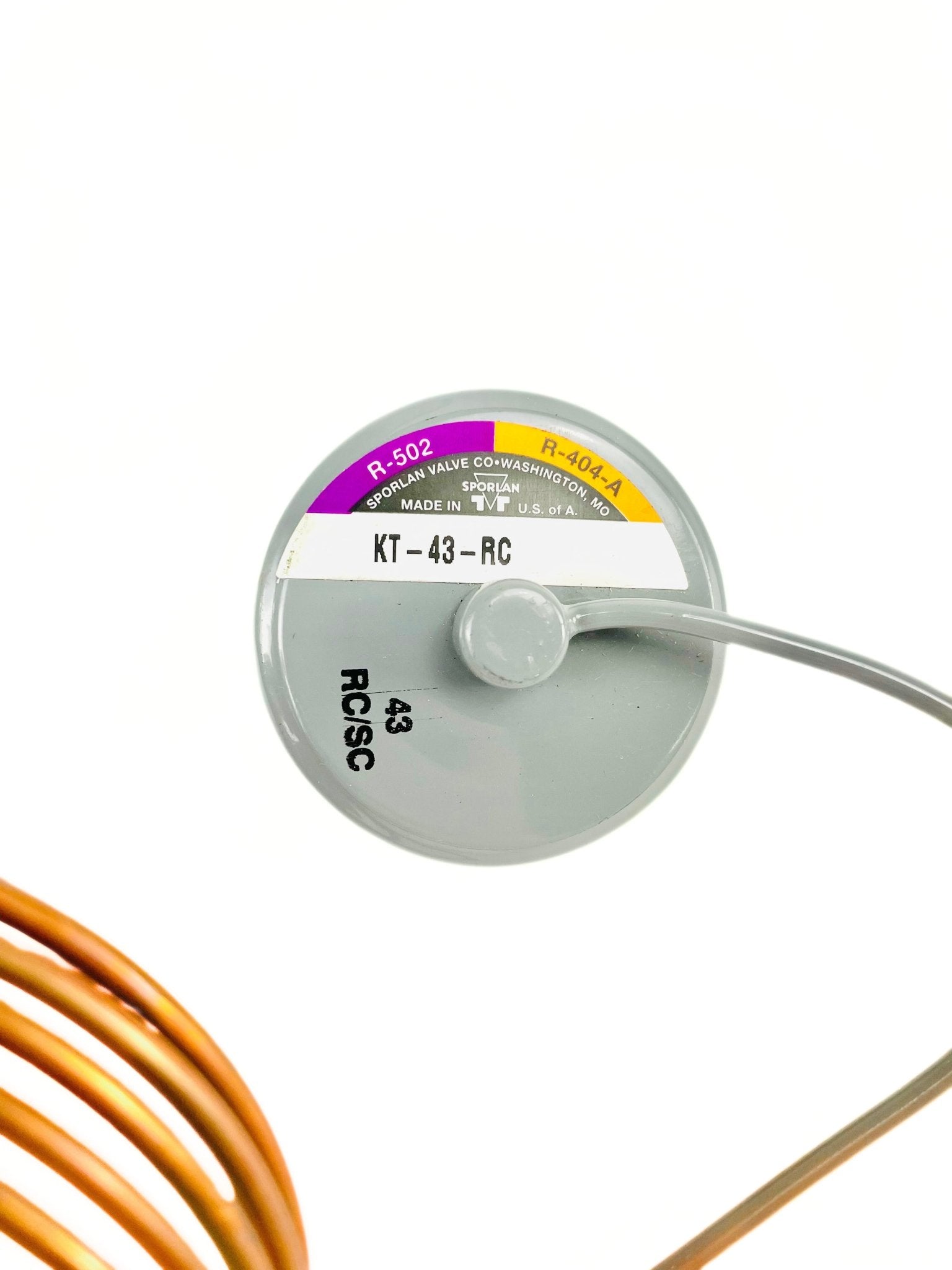 Sporlan R502 Charge Element KT-43-RC | Commercial Climate Supply
