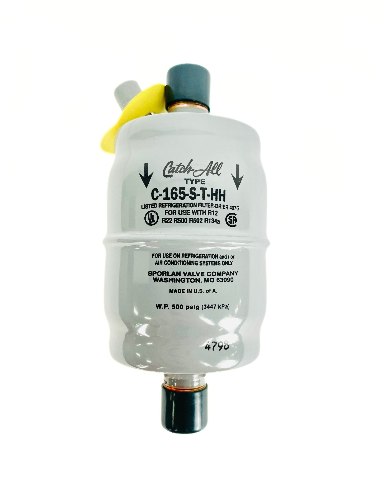 Sporlan Filter Drier C-165-S-T-HH | Commercial Climate Supply