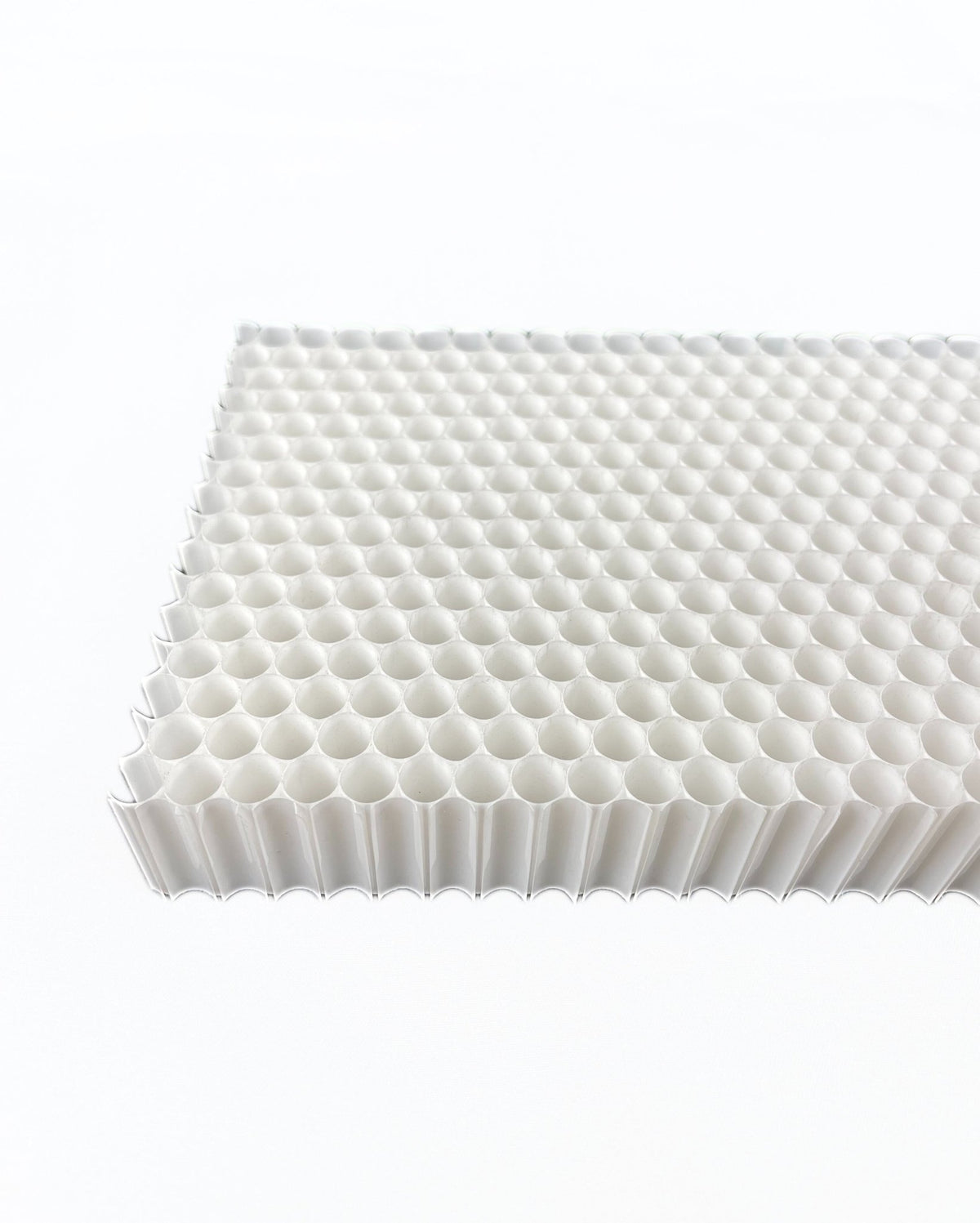 Tyler 1" x 3.5" x 48" White Honeycomb 52085760