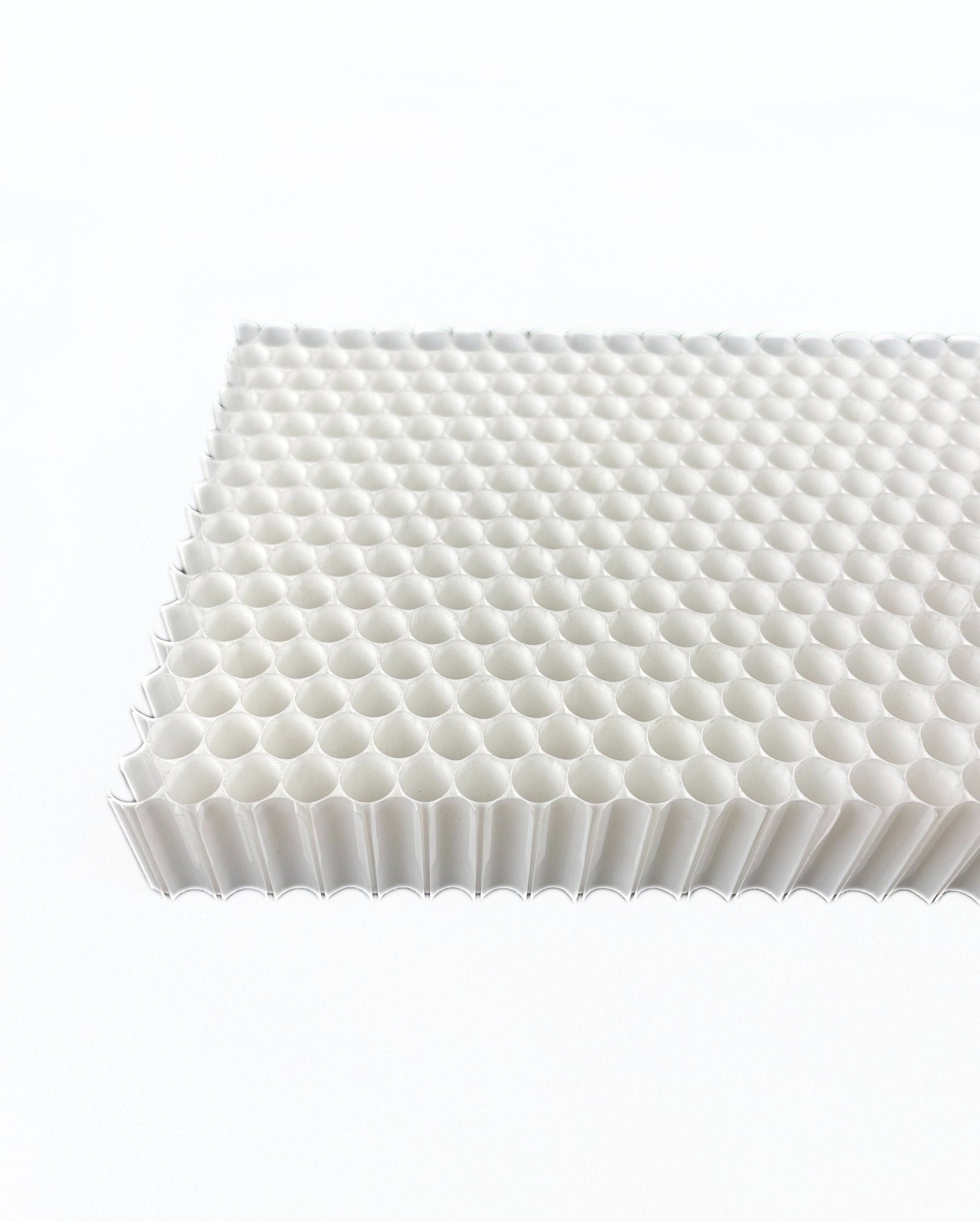 Tyler 1" x 3.5" x 48" White Honeycomb 52085760
