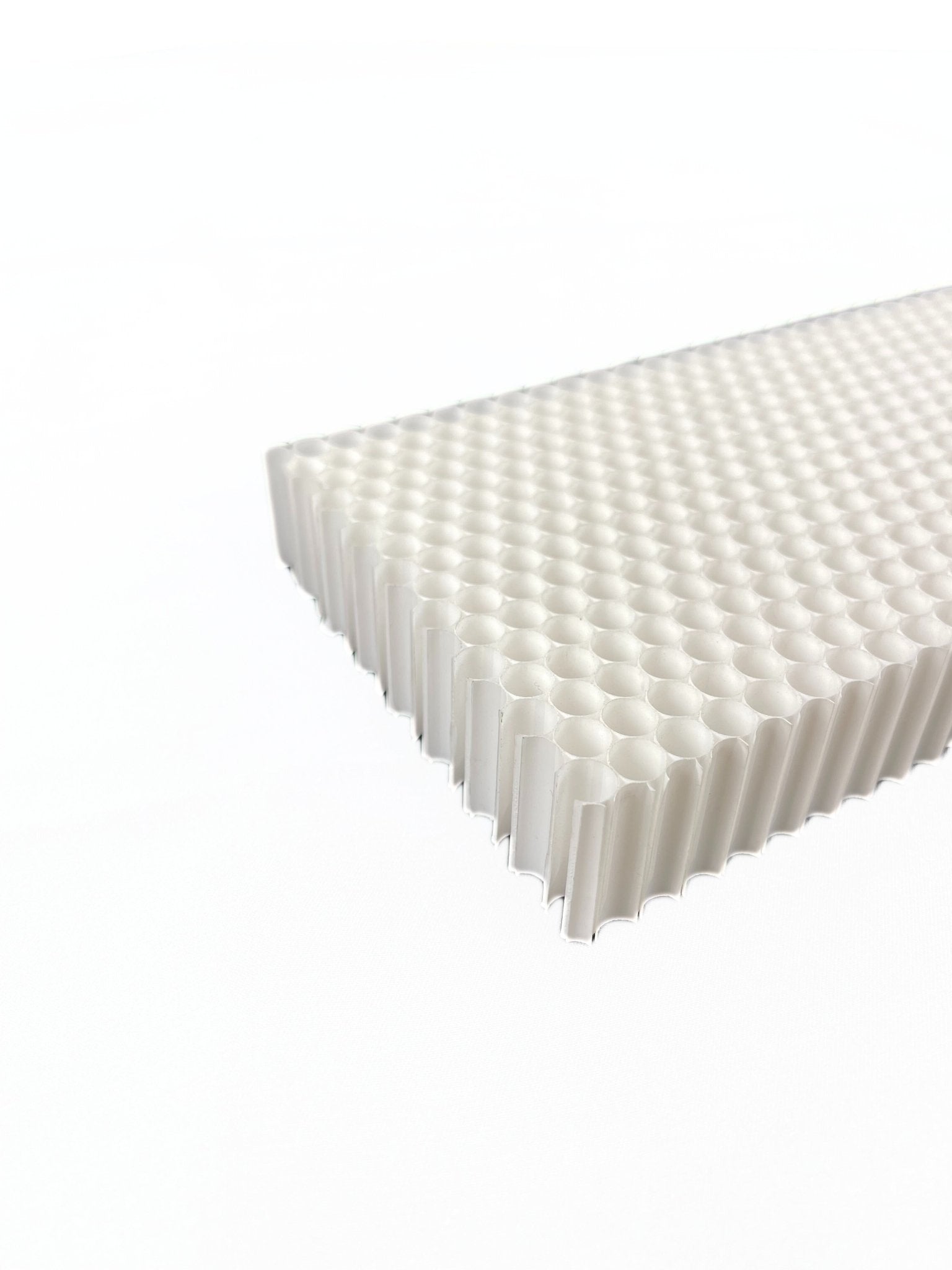 Tyler 1" x 3.5" x 48" White Honeycomb 52085760