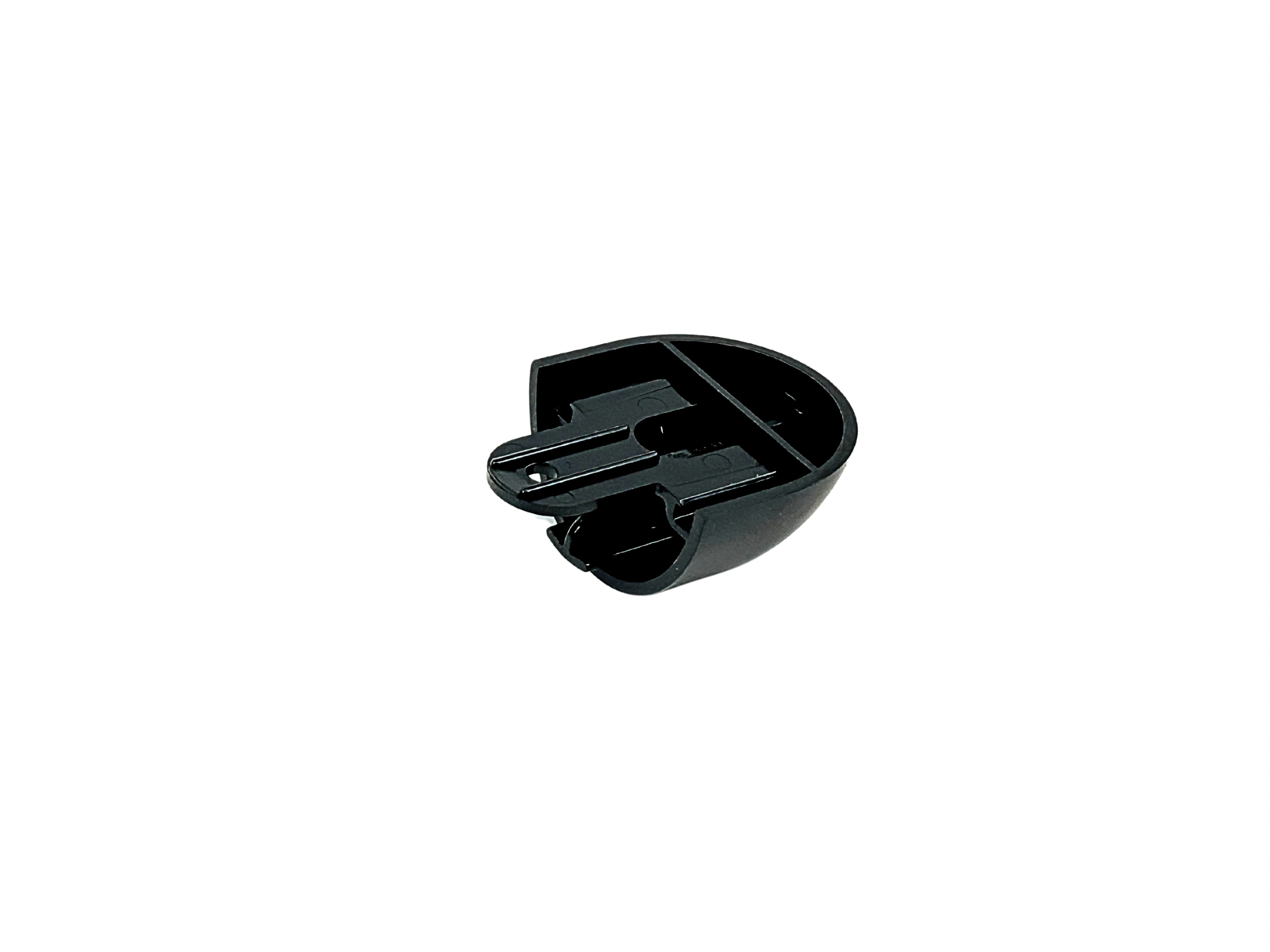 18S2932 -   END CAP, BUMPER 2" BLACK  GGE-20-401