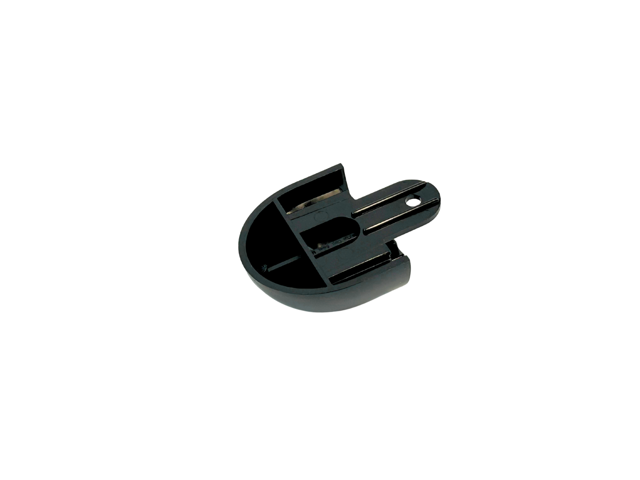 18S2932 -   END CAP, BUMPER 2" BLACK  GGE-20-401