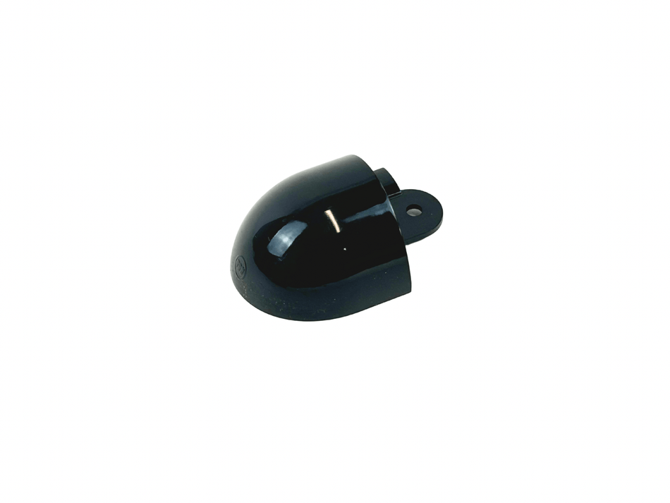18S2932 -   END CAP, BUMPER 2" BLACK  GGE-20-401