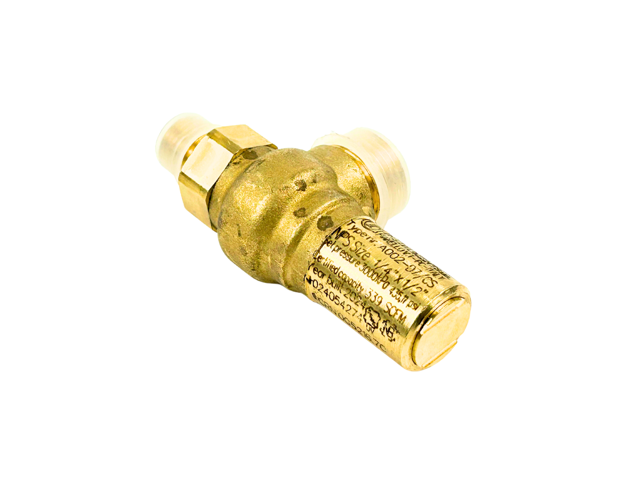 Hillphoenix 30 Bar CO2 Relief Valve ASME/CRN -1047351