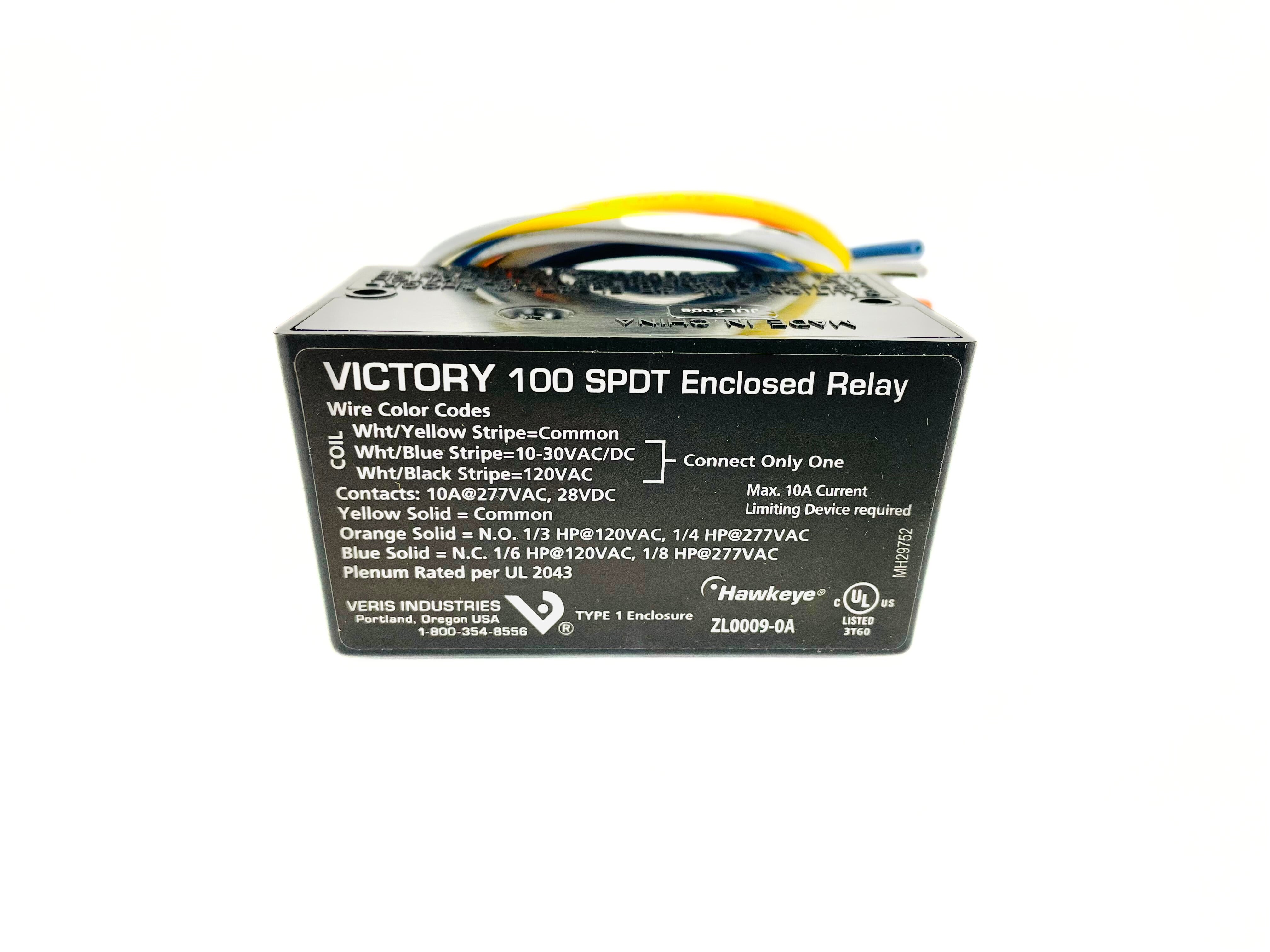 Victory 100 SPDT Enclosed Relay ZL0009-0A