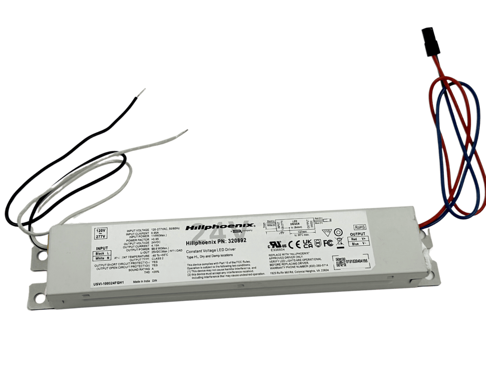 320892 - POWER - SUPPLY LED 24V 100W, MOLEX, DELTA - Commercial Climate Supply