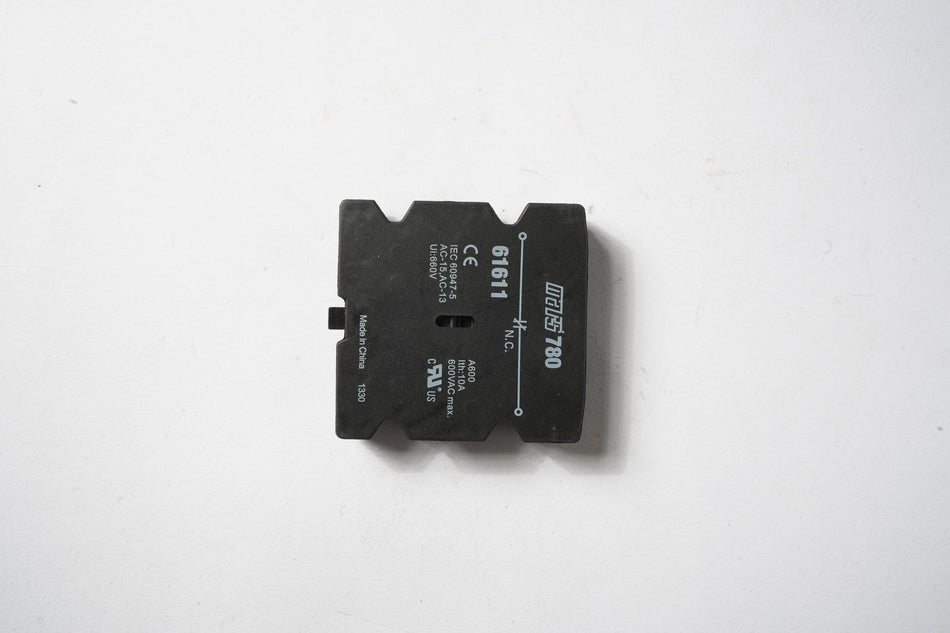 780 Normally Closed Auxiliary Switch, 61611 - Commercial Climate Supply