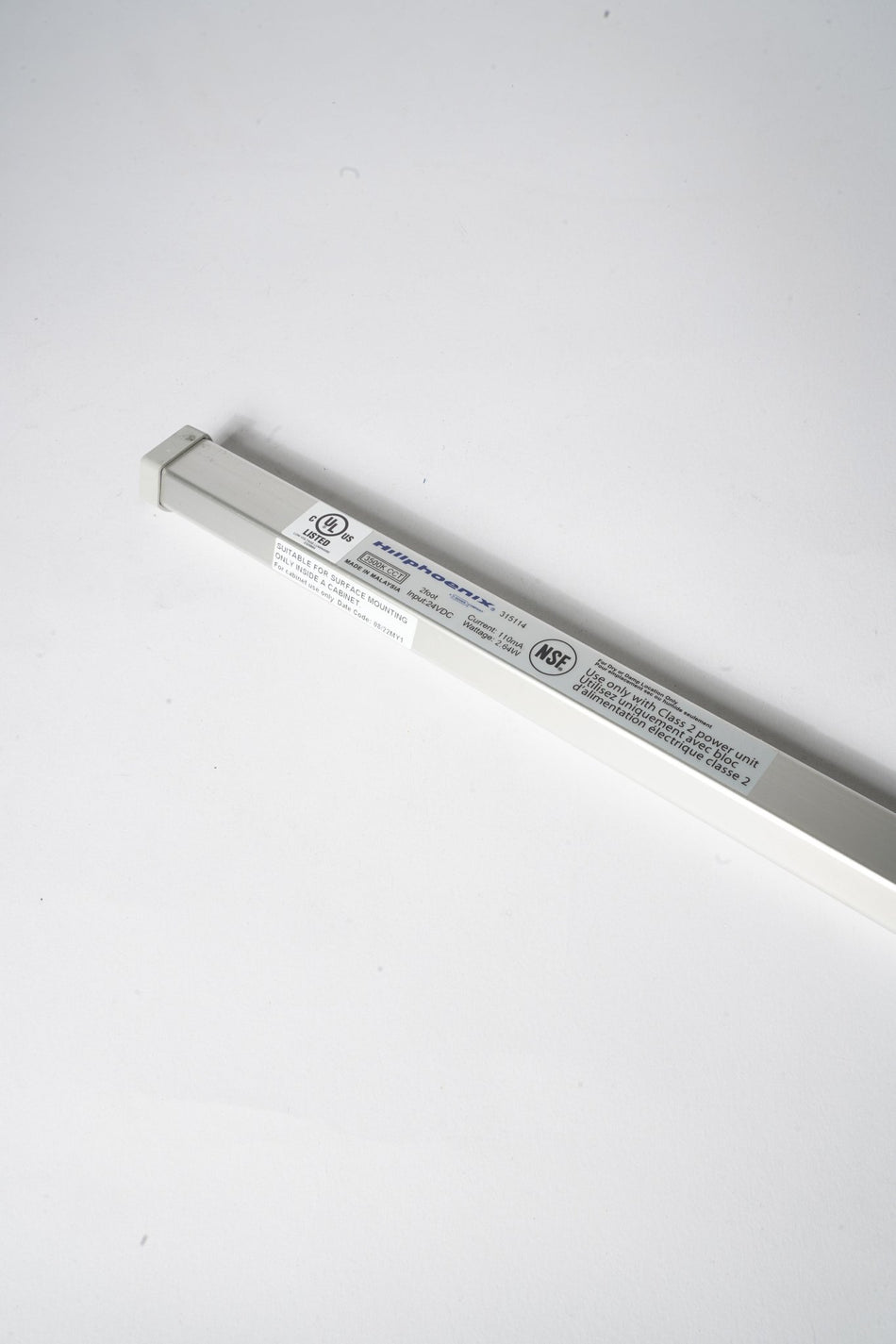 HILL PHOENIX BARKER - 315114 - LED LIGHT 24" C4, DAISY CHAIN 3500K - Commercial Climate Supply