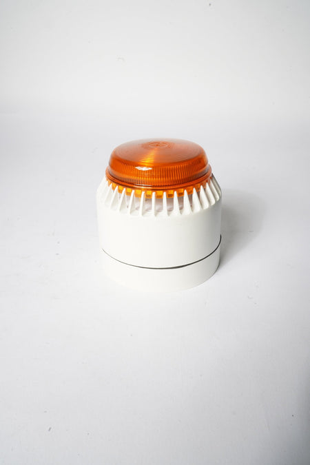 LP7 StreamLine Sounder Beacon, Amber, 18-30VDC, LP7-18-30A - Commercial Climate Supply