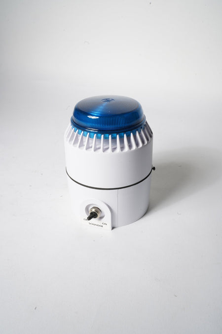 8510 Sounder Beacon, Blue Lens, 24VDC, H8510-B - Commercial Climate Supply