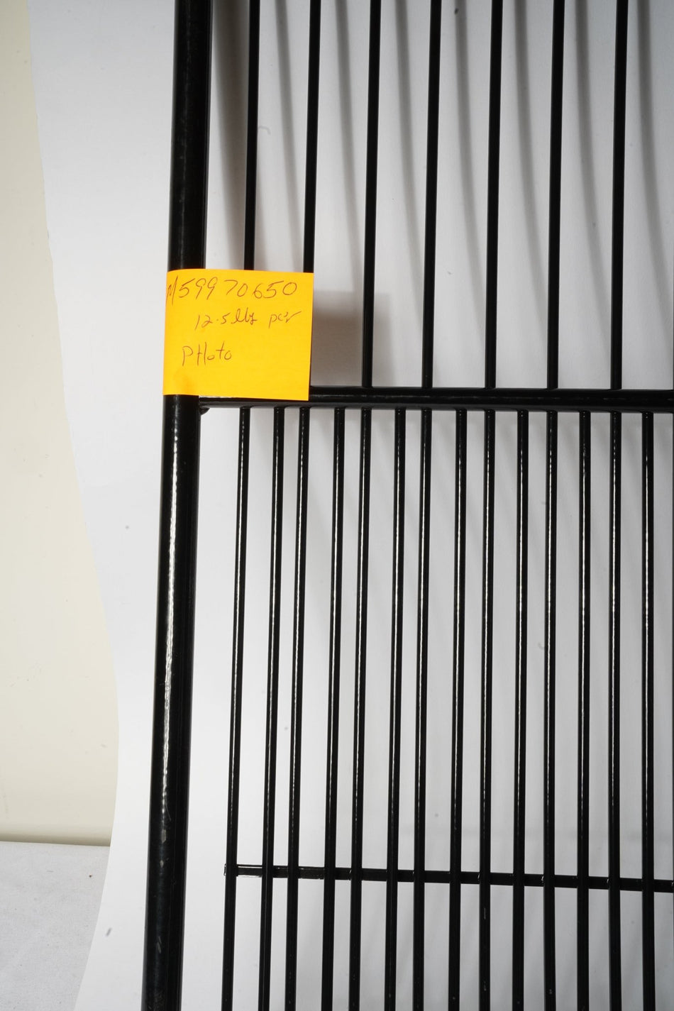 M59970650 - WIRE RACK TLSCP BLACK - Commercial Climate Supply